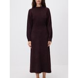 Reserved Haljina od mješavine vune - boja mahagonija | shoptok.hr