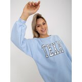 ex moda Sweatshirt-EM-BL-U719.82P-light blue | shoptok.hr