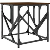  Stolić za kavu boja hrasta 45x45x47,5 cm konstruirano drvo | shoptok.hr