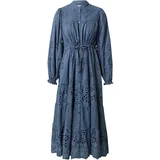 Warehouse Košulja haljina sivkasto plava