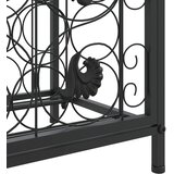  Stalak za vino za 73 boce crni 45 x 36 x 200 cm kovano željezo | shoptok.hr