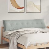  Jastuk za leđa Svijetlo siva 200 x 50 cm Kordura tekstil | shoptok.hr