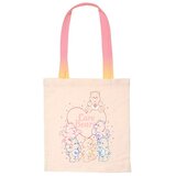 Selected Platnena shopping torba Care Bears, ružičasti linijski print, 40 cm | shoptok.hr