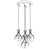 Opviq AV-1766-4ET antiquation chandelier | ePonuda.com