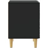  Noćni ormarić 2 pcs Crna 43 x 34,5 x 50 cm Konstruirano drvo | shoptok.hr