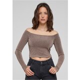 UC Ladies Ladies Off Shoulder Glitter Longsleeve gold | Shoptok.si
