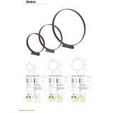  Redo 91067 - ONIRO spoljašnja LED lampa, 15 W, 230 V, 49,5 cm, CRI 90, IP65, braon | Eponuda.com