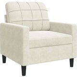  4-dijelni set sofa s jastucima krem bar&amp;scaron;unasti Slike