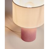 Kave Home Bijela/svijetlo ružičasta dječja stolna lampa Bianella – | shoptok.hr