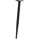 vidaXL Noge stolića za kavu stožastog oblika 4 kom crne 72-73 cm čelik | shoptok.hr