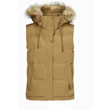 Superdry VINTAGE EVEREST FAUX FUR GILET Bež