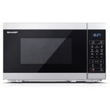 Sharp Mikrovalovna pečica z žarom MG02E-S (20 L, 800-1000W, prostostoječa, srebrna) Cene