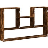 vidaXL Zidna polica boja dimljenog hrasta 99x15x60cm konstruirano drvo | shoptok.hr