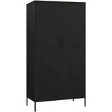 vidaXL ormar crni 90 x 50 x 180 cm čelični | shoptok.hr
