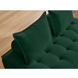 Bobochic Paris Temno zelena sedežna garnitura iz tkanine bouclé 175 cm Elisa – | Shoptok.si