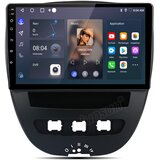JUNSUN 9" Avtoradio Android 13 CarPlay za Toyota Aygo Peugeot 107 Citroen C1 | GPS Navigacija, Wi-Fi, Bluetooth, DAB+, SWC, USB, FM, KAM, DSP, RDS 2+64GB, (22149645) | Shoptok.si