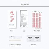 OHORA Gel Nail Sticker N Milk Rose Naljepnice za nokte nijansa ND-173 1 kom | shoptok.hr