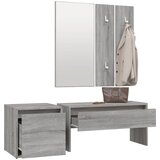 Set namještaja za hodnik boja sivog hrasta sonome drveni | shoptok.hr