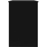  Radni stol crni 100 x 50 x 76 cm od konstruiranog drva | shoptok.hr