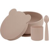 Minikoioi BLW I Bubble Beige jedilni set Cene