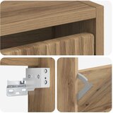  Ormar za cipele na zidu ARNHEM 71 x 17 x 86 cm Hrast artisan | shoptok.hr