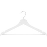  Drvena vješalica 3 kom. bijela | shoptok.hr