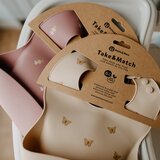 Petite&Mars Take&Match 6m+ podbradnik Rose Princesses 1 kom | shoptok.hr