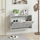  Ormar za cipele na zidu DELFT 71 x 17 x 43 cm Konstruirano drvo - Betonska siva | shoptok.hr