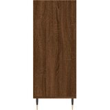  Visoka komoda smeđa boja hrasta 57x35x90 cm konstruirano drvo | Eponuda.com