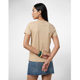 Guess SS CN BEADS SCRIPT TEE Bež | shoptok.hr