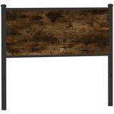 The Living Store Posteljno vzglavje dimljeni hrast 107cm inženirski les in jeklo - Vzglavje, (21659645) Cene