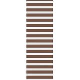 vidaXL Zebra zavesa rjava 75x200 cm širina blaga 70,9 cm poliester, (5000297166) | Shoptok.si