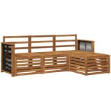  Set vanjskih sofa 4 kom. Prirodna | shoptok.hr