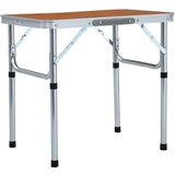 vidaXL Sklopivi stol za kampiranje aluminijski 60 x 45 cm | shoptok.hr