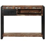  Konzolni stol Višebojni 100x35x75 cm puno drvo obrađeno | Eponuda.com