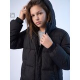 Sinsay Prošiveni kaput s kapuljačom | shoptok.hr
