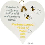  Unikatno leseno srce – Posebno darilo za učiteljice in vzgojiteljice v vrtcu - 9. - 17884 | Shoptok.si