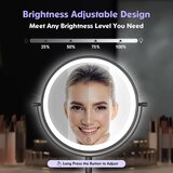FUNTOUCH kozmetično stensko ogledalo z LED osvetlitvijo | Shoptok.si