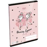 ICO ICO: LizzySuli Lovely Ballerina Tiny Dancer zvezek brez črt A5 20-32 Cene