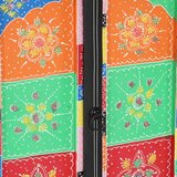  Konzolna stolica s policom s pohranom Šareni 50 x 30 x 70 cm | shoptok.hr