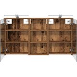  Set ormarića za kupaonicu 3 kom. 110 x 10,5 x 60,5 cm | shoptok.hr