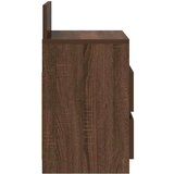 vidaXL Noćni ormarići 2 kom s 2 ladice smeđi hrast 40x33x60 cm | shoptok.hr