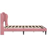  Krevetna konstrukcija Ružičasta 120 x 200 cm Baršun | shoptok.hr