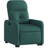  Naslonjač na podizanje od tkanine tamnozeleni | shoptok.hr