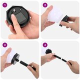  Solarna svjetla za vanjsku upotrebu s tlošcem 8 pcs 38,5 cm ABS | shoptok.hr