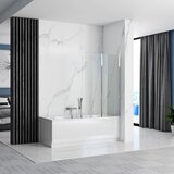 REA Bath Agat-2 100 Zložljiv zaslon za prho | Shoptok.si