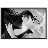  Slika - Tender Opposite (1 Part) Wide 120x80 U crnom drvenom okviru | shoptok.hr