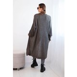 Kesi Włoski Long cardigan sweater cappuccino | Shoptok.si