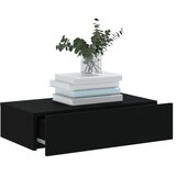 TV ormarić s LED svjetlima crni 60 x 35 x 15,5 cm | shoptok.hr