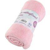 B.E.S. Ružičasta deka za bebe od mikropliša 110x140 cm Exclusive – Cijene